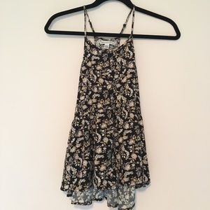 American eagle flower tank top